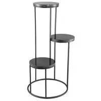 Hilde Black Marble display with three levels